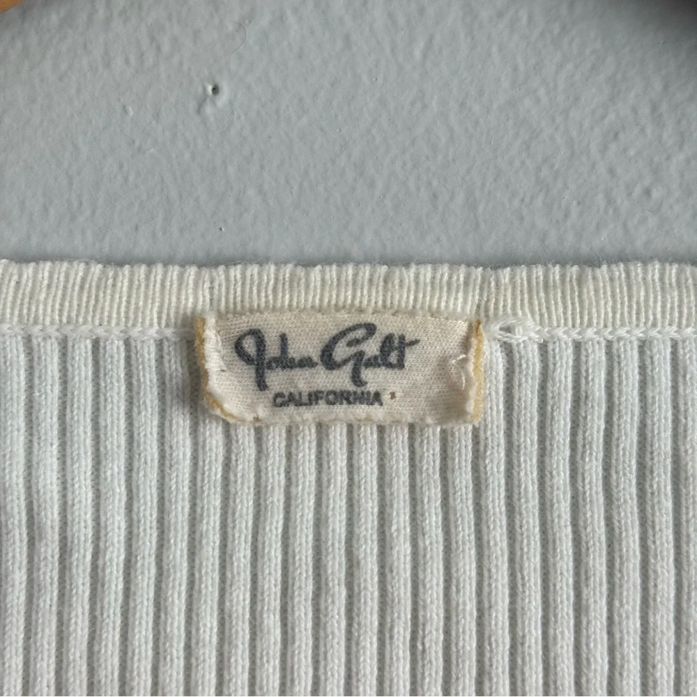 John Galt/Brandy Melville White Shannon Cardigan - Picture 6 of 7